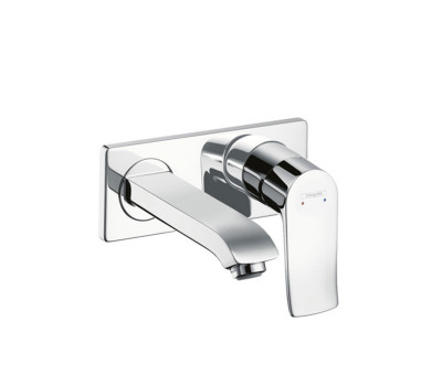 Смеситель для раковины Hansgrohe Metris 31085000 хром 