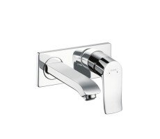 Смеситель для раковины Hansgrohe Metris 31085000 хром 