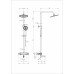 Душевая система с термостатом WONZON & WOGHAND, Черный матовый WW-B3035-A3-MB 