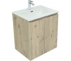 Тумба под раковину Aquanet Алвита New 60 2 дверцы, дуб веллингтон белый Тумба под раковину Aquanet Алвита New 60 2 дверцы, дуб веллингтон белый