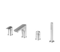 Смеситель для ванны Newform Delta Zero 72282C.21.018 Хром 