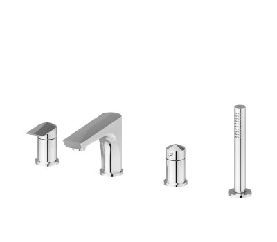 Смеситель для ванны Newform Delta Zero 72282C.21.018 Хром 