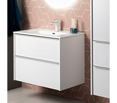 Тумба с раковиной Aquanet Вита 60 цв. белый матовый 00339160 Тумба с раковиной Aquanet Вита 60 цв. белый матовый 00339160