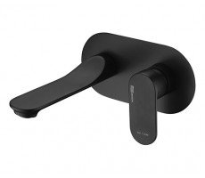 Смеситель для раковины WasserKRAFT Elbe 7400 7430 черный матовый 