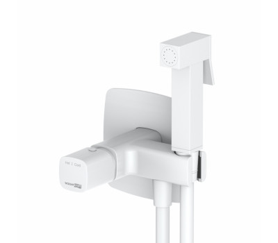 Смеситель для душа WasserKRAFT Saale 9500 9538 белый матовый 