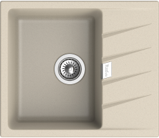 Мойка Rivelato RAUM 58 1-чаша 580*500мм RM-58 beige scuro Мойка Rivelato RAUM 58 1-чаша 580*500мм RM-58 beige scuro