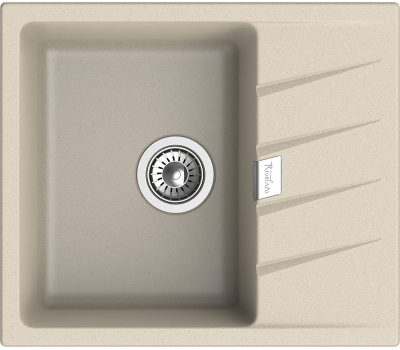 Мойка Rivelato RAUM 58 1-чаша 580*500мм RM-58 beige scuro Мойка Rivelato RAUM 58 1-чаша 580*500мм RM-58 beige scuro