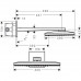 Верхний душ Hansgrohe Rainmaker Select 24007600 хром 