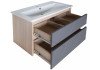 Тумба ASB-Mebel подвесная Диана 75 Gray под умывальник Элина 75 (12026) серый 