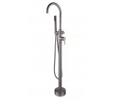 Смеситель Savol для ванны напольный S-SUS8801 сатин 