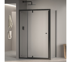 Душевой уголок 100x90 RGW Passage 41084409-014 Черный матовый Душевой уголок 100x90 RGW Passage 41084409-014 Черный матовый