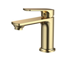 Смеситель Splenka для умывальника S30.10.03 золотой сатин Смеситель Splenka для умывальника S30.10.03 золотой сатин