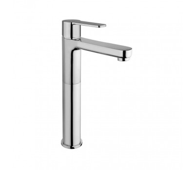 Смеситель для раковины PAINI Arena с донным клапаном высокий, хром (CR) 92CR211LLBLFTSSRKM 