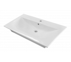 Раковина Sanita Luxe Breeze 80 WB.FN/Breeze/80-C/WHT.G/S1 белый 