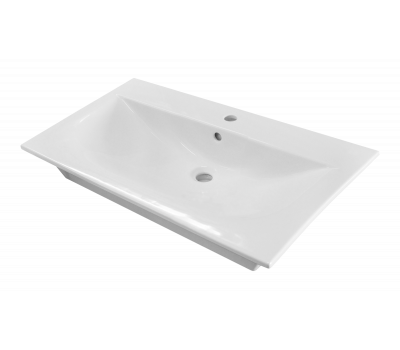 Раковина Sanita Luxe Breeze 80 WB.FN/Breeze/80-C/WHT.G/S1 белый 