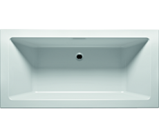 Ванна акриловая RIHO RETHING CUBIC 190x80 RIHO FALL (заполнение через перелив) B108013005 Ванна акриловая RIHO RETHING CUBIC 190x80 RIHO FALL (заполнение через перелив) B108013005