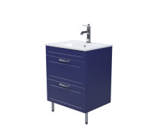 Тумба IDDIS с умывальником, напольная, 60 см, синий, Oxford OXF60N0i95K Тумба IDDIS с умывальником, напольная, 60 см, синий, Oxford OXF60N0i95K