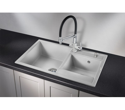Кухонная мойка GRANULA 8201, СЛАНЕЦ, кварц 
