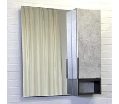 Зеркало-шкаф Comforty Франкфурт-75 бетон светлый 00-00011079 