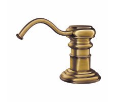 Дозатор для жидкого мыла, OMOIKIRI OM-01, размер 68*114*318, цвет дозатора-античная латунь 4995003 