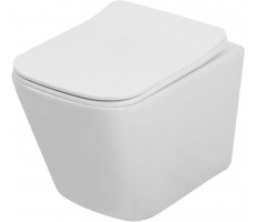Унитаз подвесной Logan 342541 L2W NEW SHORT TORNADO сидением Soft Close -SLIMSEAT