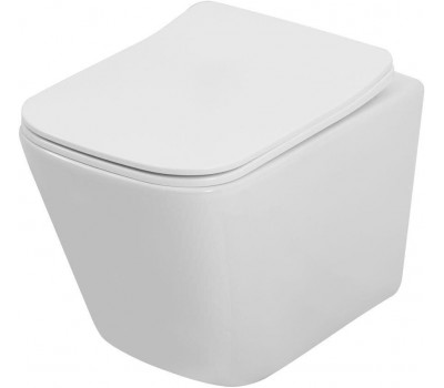 Унитаз подвесной Logan 342541 L2W NEW SHORT TORNADO сидением Soft Close -SLIMSEAT