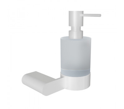 Дозатор жидкого мыла Knotlor LD102WY белый матовый 