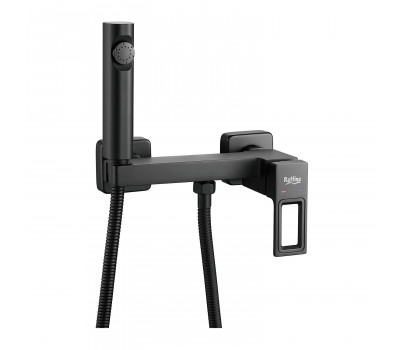 Гигиенический душ со смесителем Raffine F0596H-1, черный