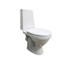 Унитаз-компакт Santeri Прайм напольный с сидением стандарт 1.P205.4.S00.00B.F 