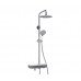 Душевая система WasserKRAFT  A113.067.058.CH Thermo Хром 
