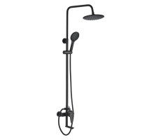 Душевая система WesnaArt NOVA NOV03-314Black, черный