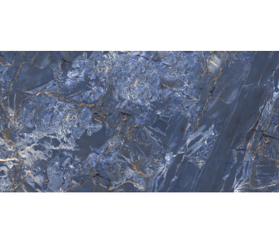 Плитка керамогранитная AZARIO CRYSTAL BLUE 60х120 High Glossy E3090821120HG 