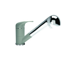 Смеситель для кухни с выдвижным изливом Florentina СИГМА 313.14L.1223.305, грей  Смеситель для кухни с выдвижным изливом Florentina СИГМА 313.14L.1223.305, грей