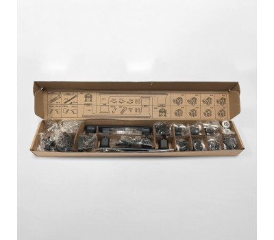 Душевая ширма Фикс-Блэк 90*90, квадрат  Triton Щ0000067440 