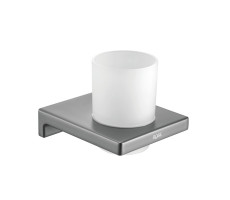 Стакан для ванной комнаты Rose RG1812T, пепельный