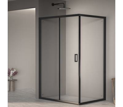 Душевой уголок 120х80см RGW PA-245B 410824582-14 Черный 