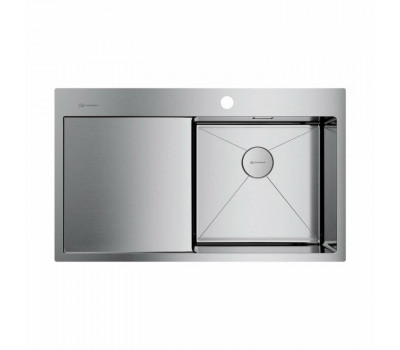 Мойка OMOIKIRI Akisame, размер 860*510*200, чаша справа, цвет-нержавеющая сталь 4993763 