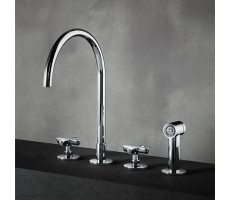 Смеситель для кухни Fantini Icona Classic 53 02 R051 Хром 