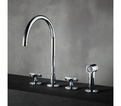 Смеситель для кухни Fantini Icona Classic 53 02 R051 Хром 