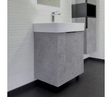 Напольная тумба-умывальник Comforty Асти 60Н бетон светлый с раковиной Comforty CF3WL032 Напольная тумба-умывальник Comforty Асти 60Н бетон светлый с раковиной Comforty CF3WL032
