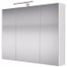 Зеркальный шкаф Dreja Prime 90 см, белый