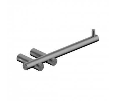 Бумагодержатель ABBER Osten 316 AA1831BGG оружейная сталь брашированная Бумагодержатель ABBER Osten 316 AA1831BGG оружейная сталь брашированная