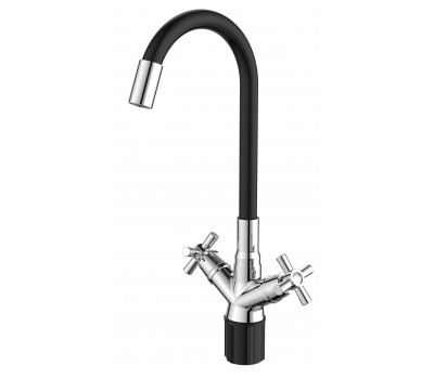 Смеситель Dive для кухни гибкий излив DV519FB VODA 
