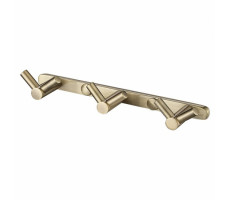 Планка KAISER с 3-мя V-крючками  Bronze H0033 бронза 