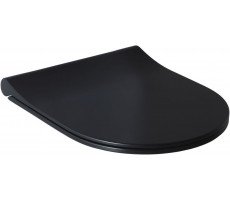 Крышка-сиденье для унитаза Allen Brau Priority 4.31004.31 черный матовый Крышка-сиденье для унитаза Allen Brau Priority 4.31004.31 черный матовый