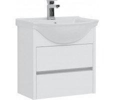 Тумба с раковиной Aquanet Сидней 60 белый Тумба с раковиной Aquanet Сидней 60 белый