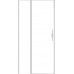Душевая дверь Allen Brau Priority 100 3.31005.BA серебро браш 