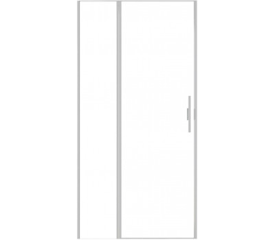 Душевая дверь Allen Brau Priority 100 3.31005.BA серебро браш 