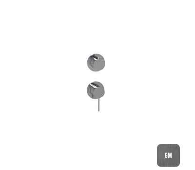 Смеситель для душа Almar Modular E180141.GM Gun metal 