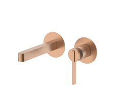Смеситель для раковины DQ Bonn встраиваемый настенный браш.роз.золото DA1704433 Смеситель для раковины DQ Bonn встраиваемый настенный браш.роз.золото DA1704433